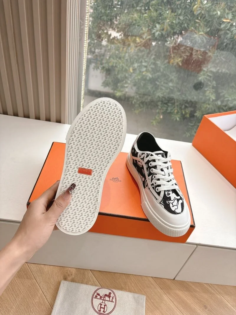 Hermes Low Shoes Breathable 27296