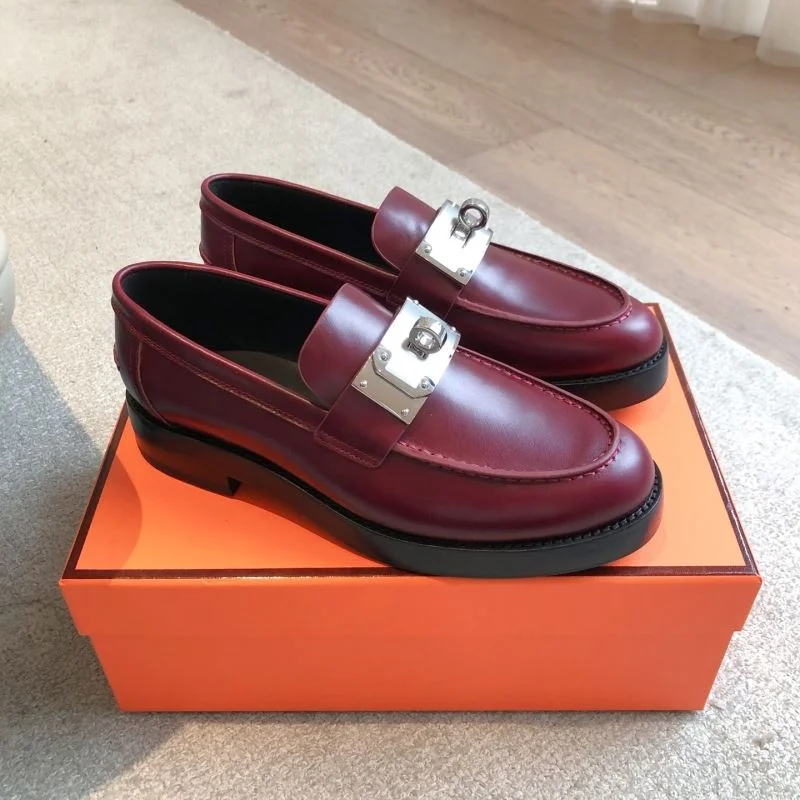 Hermes Low Shoes Elegant 27246