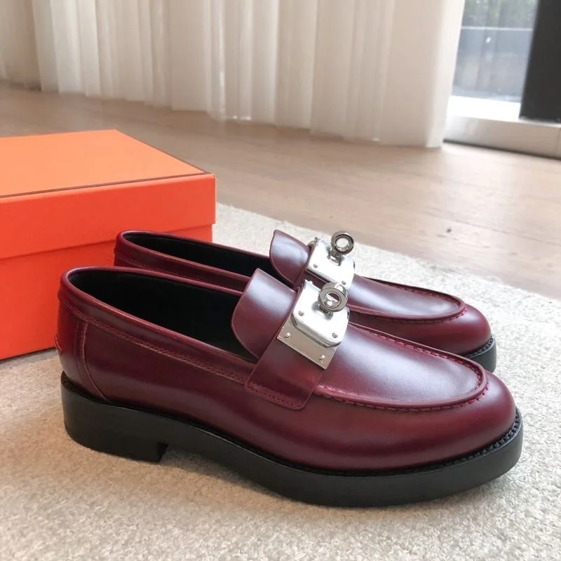 Hermes Low Shoes Elegant 27246