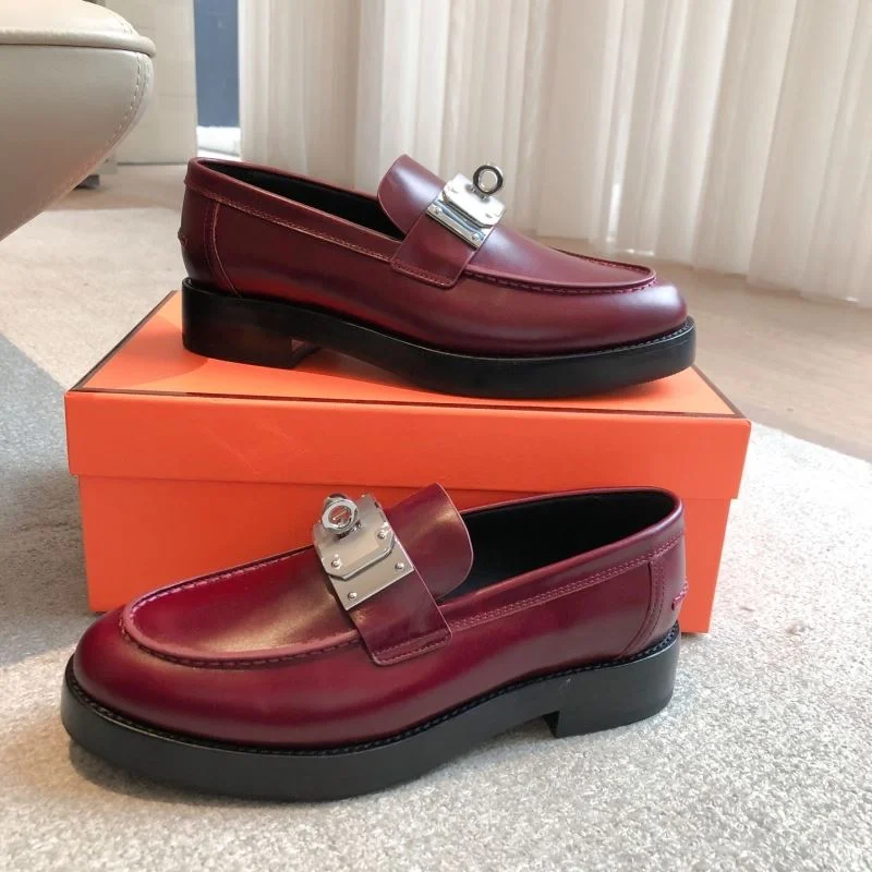 Hermes Low Shoes Elegant 27246