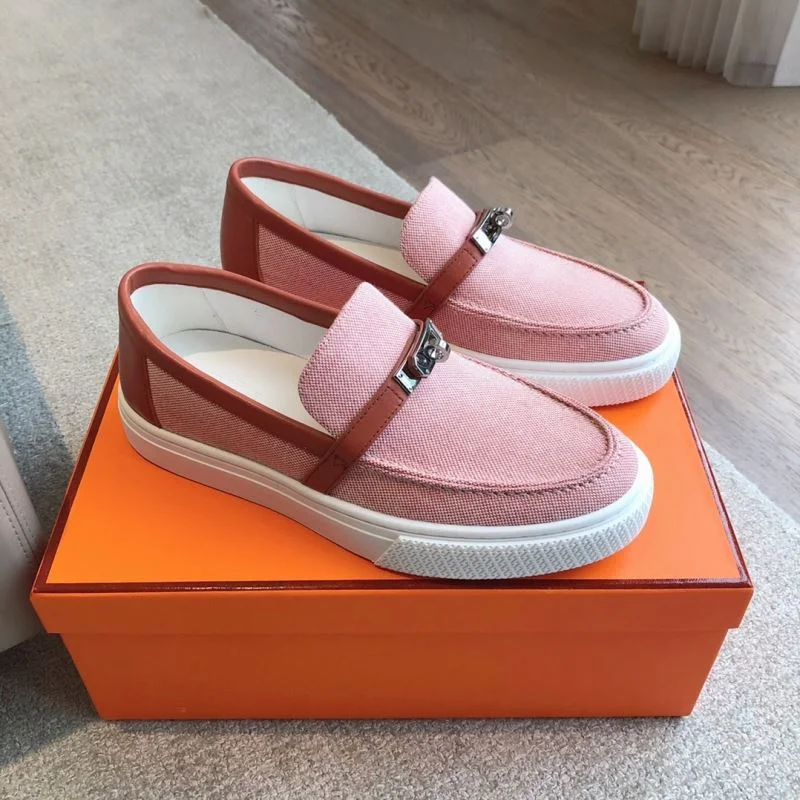 Minimalist Hermes Low Shoes 27262