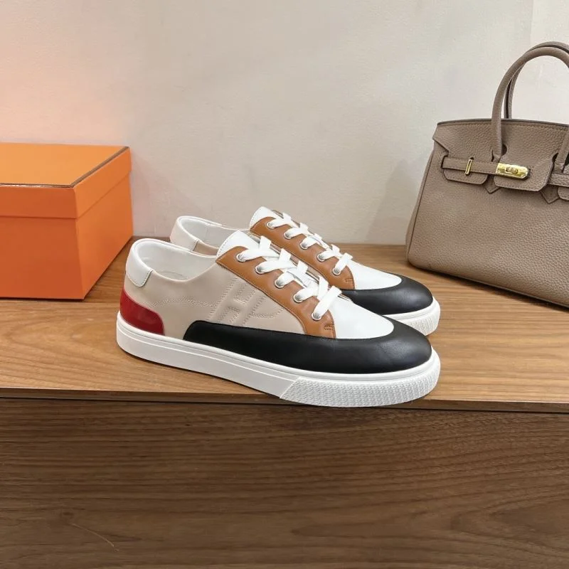 Bright Hermes Low Shoes 27128
