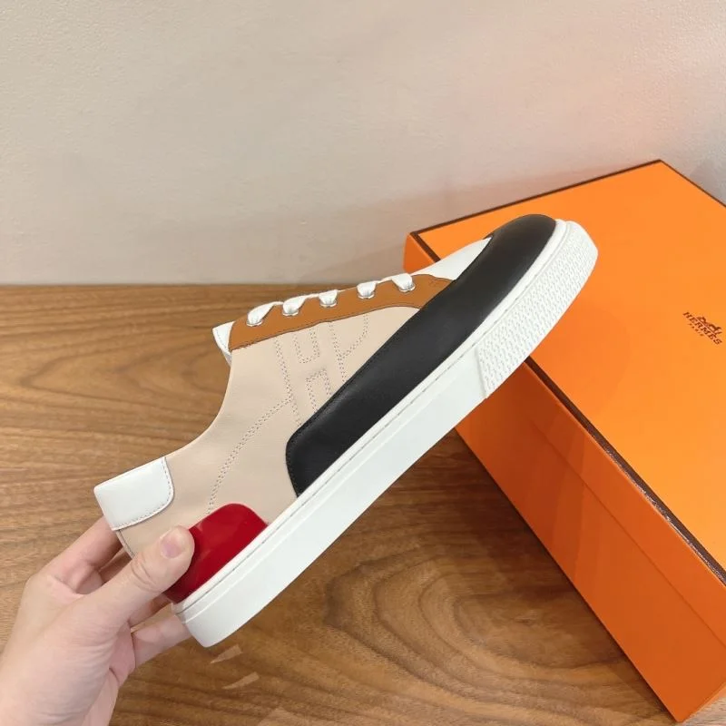 Bright Hermes Low Shoes 27128