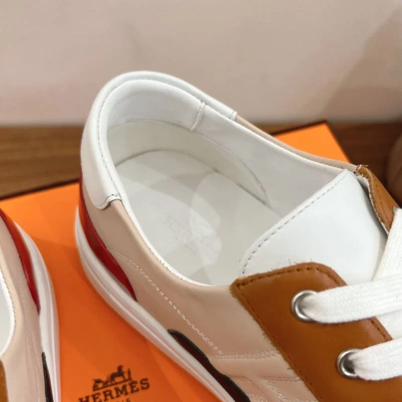 Bright Hermes Low Shoes 27128