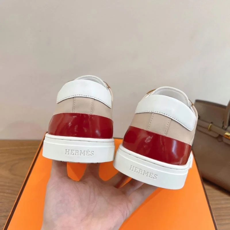 Bright Hermes Low Shoes 27128
