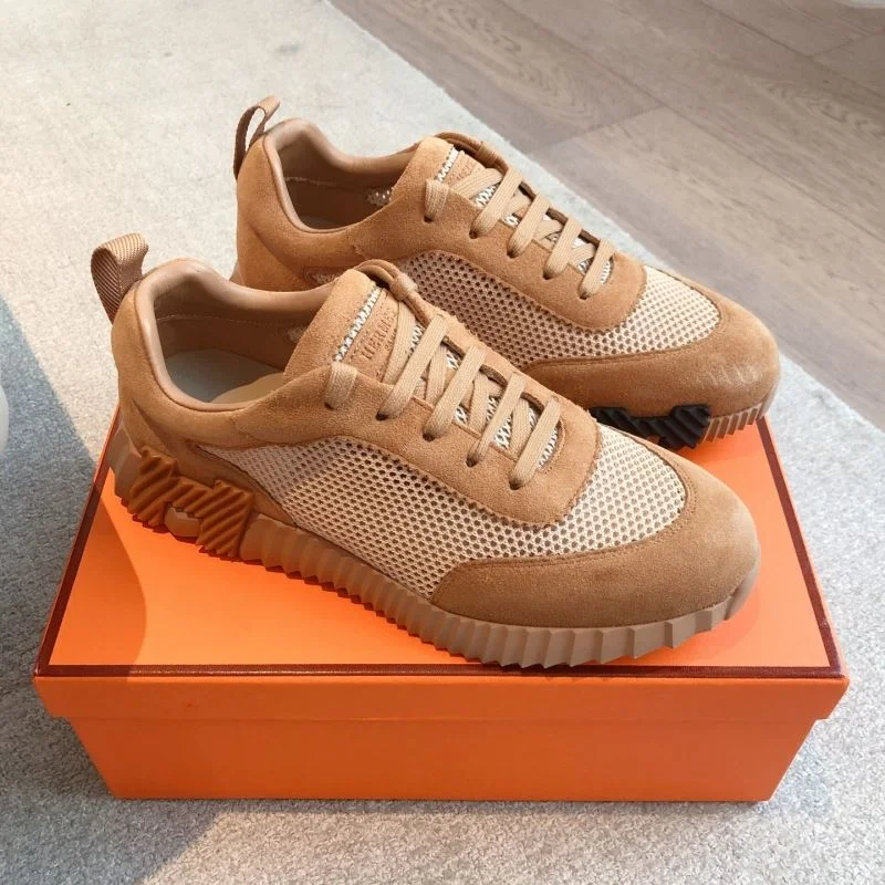 SmoothTexture Hermes Low Shoes 27122