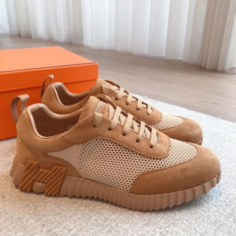 SmoothTexture Hermes Low Shoes 27122