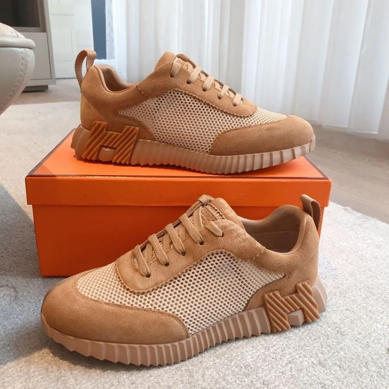 SmoothTexture Hermes Low Shoes 27122