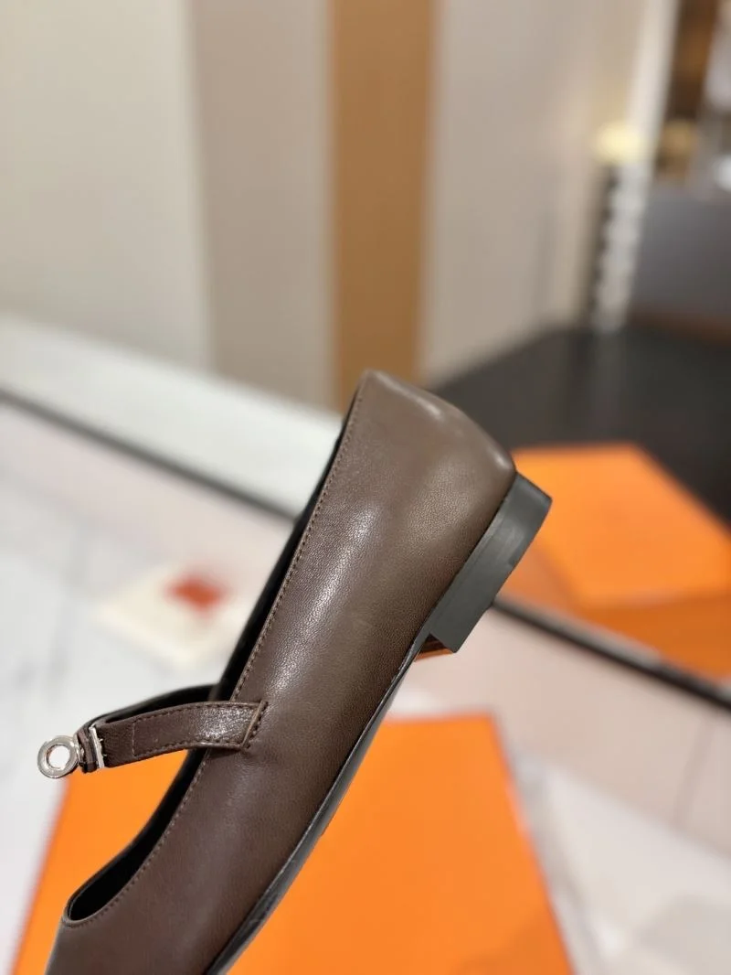 SmoothTexture Hermes Low Shoes 27005