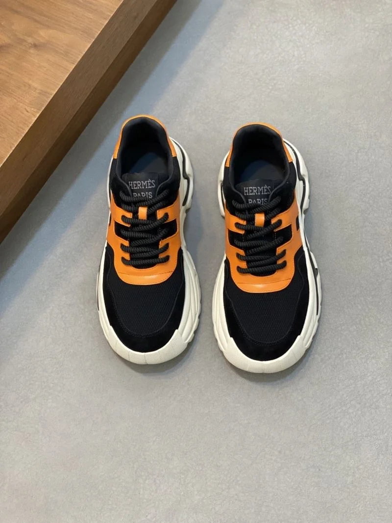 Bright Hermes Low Shoes 27873