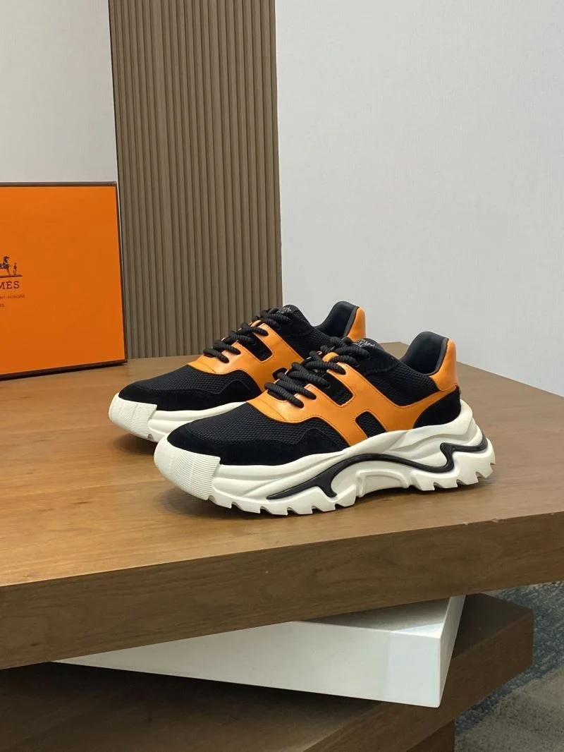 Bright Hermes Low Shoes 27873