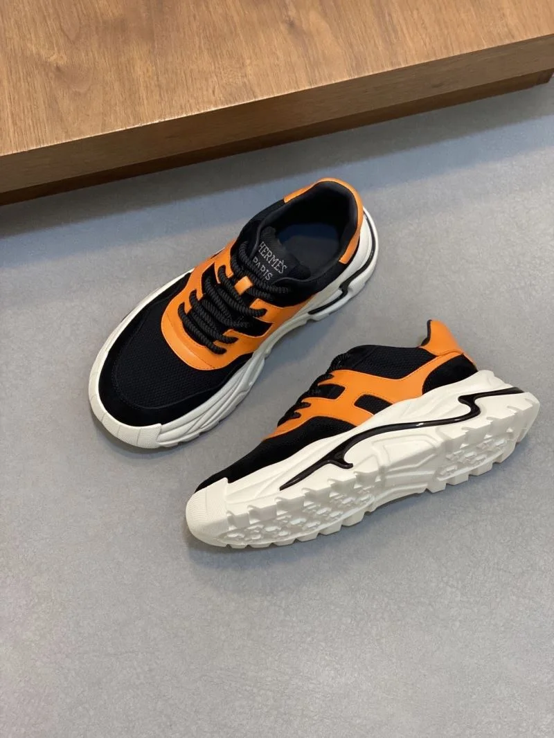 Bright Hermes Low Shoes 27873