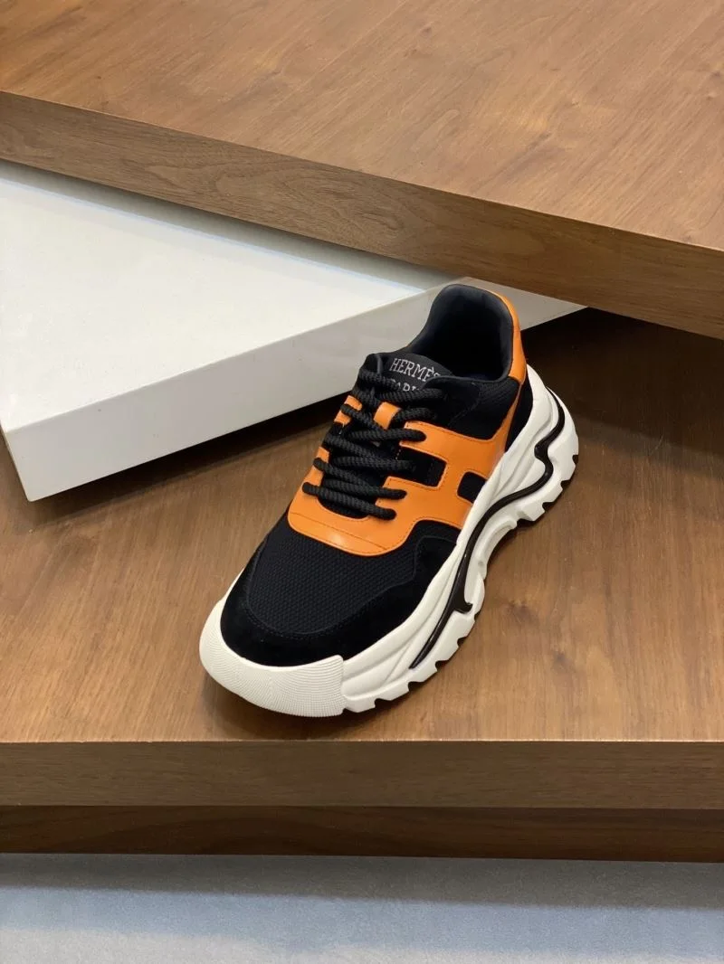 Bright Hermes Low Shoes 27873