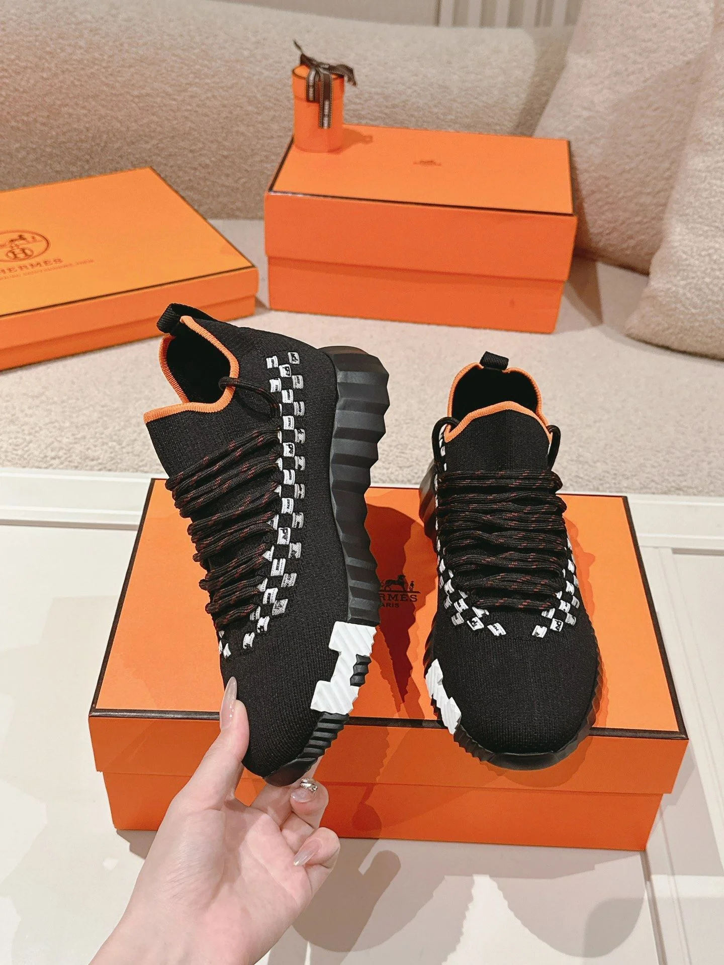 Hermes Low Shoes Comfortable 26663