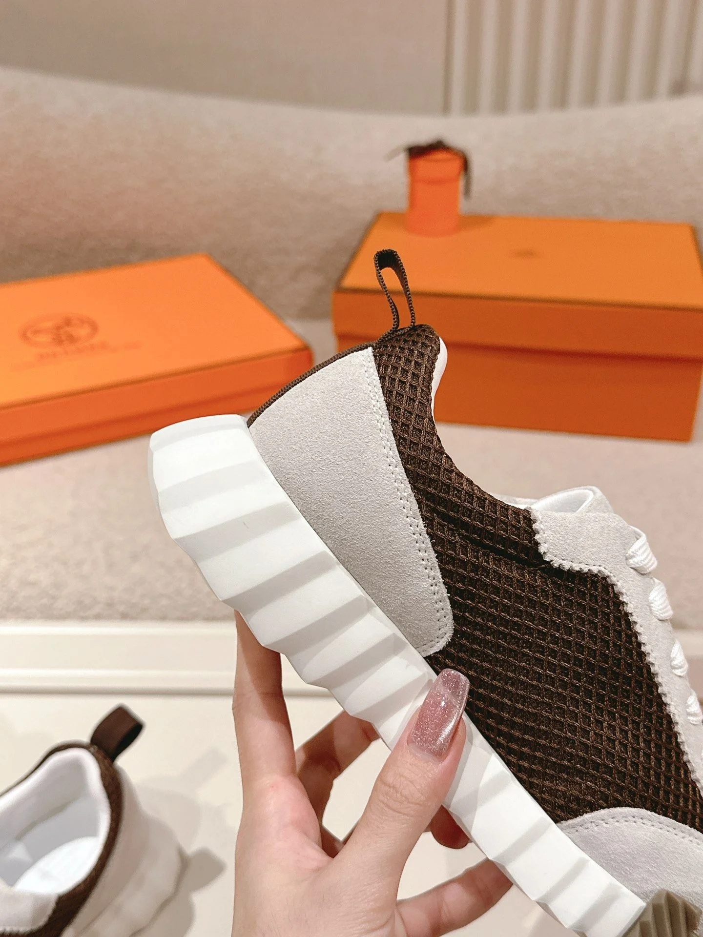 Hermes Low Shoes Unique 26659