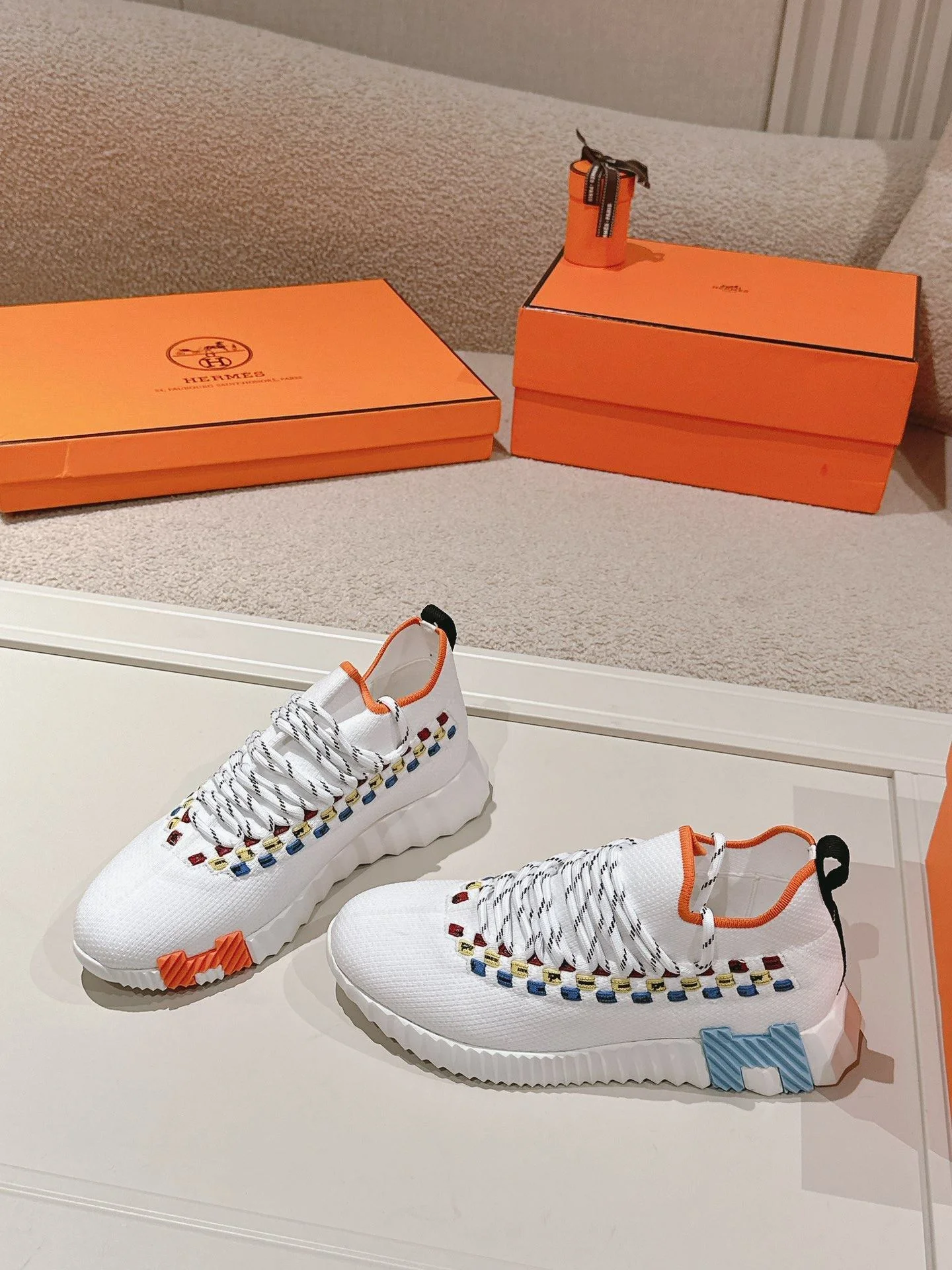 Casual Hermes Low Shoes 26657