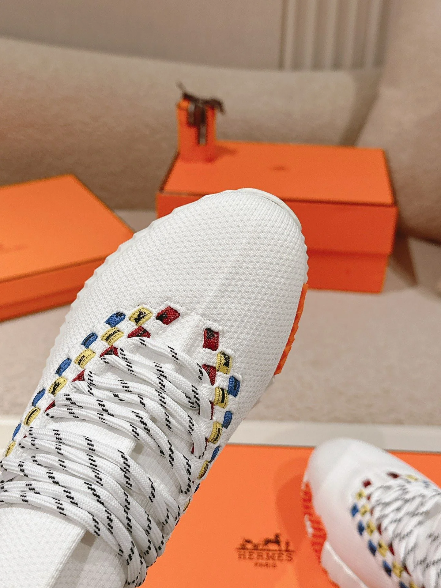 Casual Hermes Low Shoes 26657