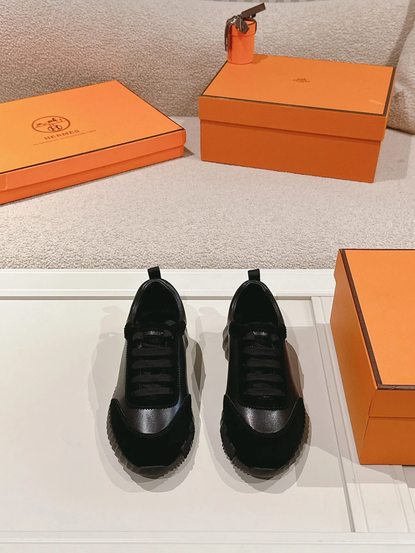 Hermes Low Shoes Breathable 26639