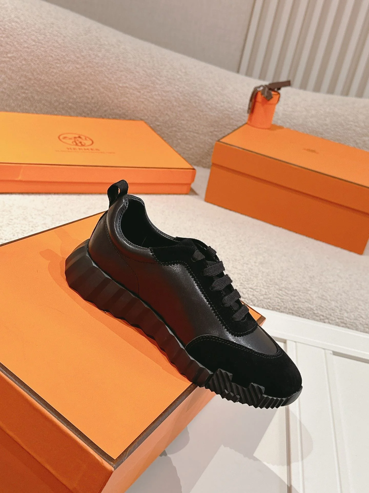 Hermes Low Shoes Breathable 26639