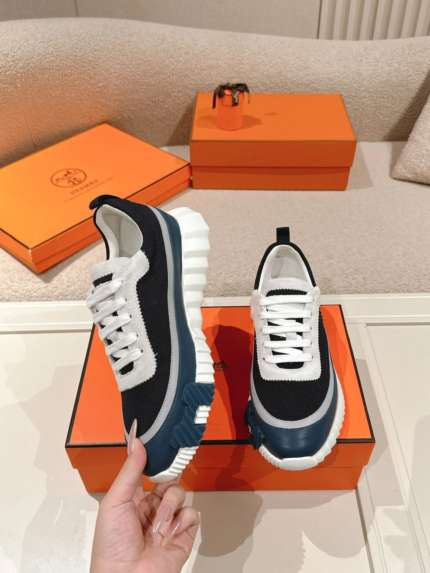Hermes Low Shoes MoistureWicking 26632
