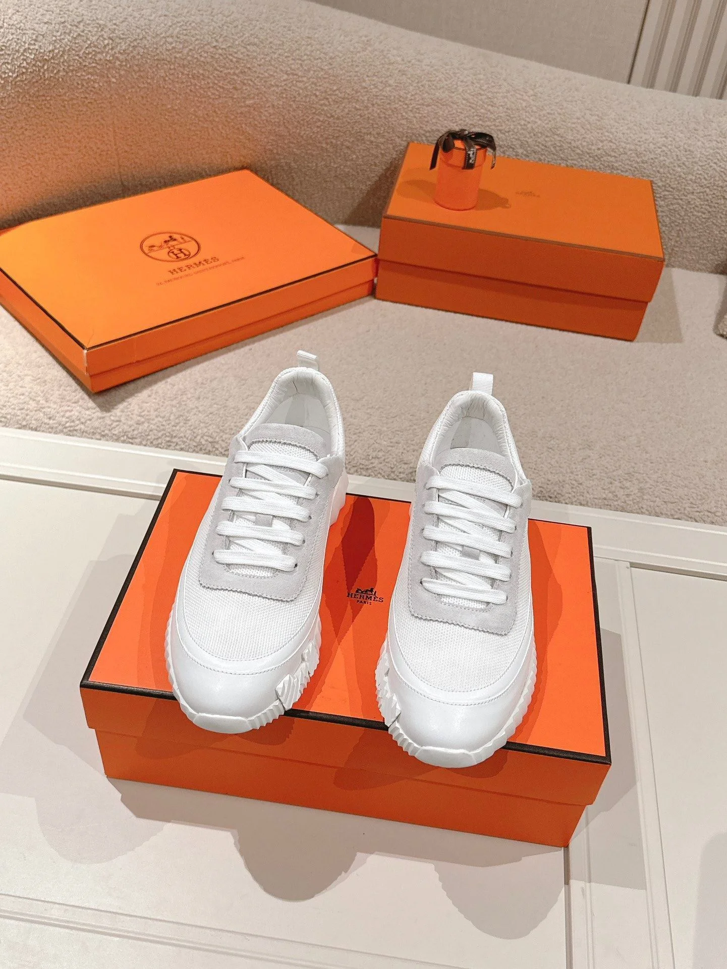 Hermes Low Shoes ZipUp 26645