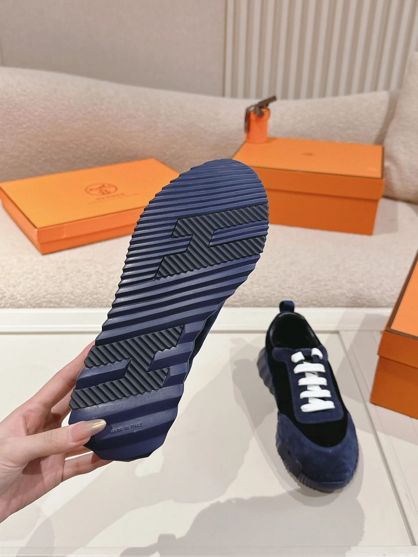 Hermes Low Shoes Stylish 26623