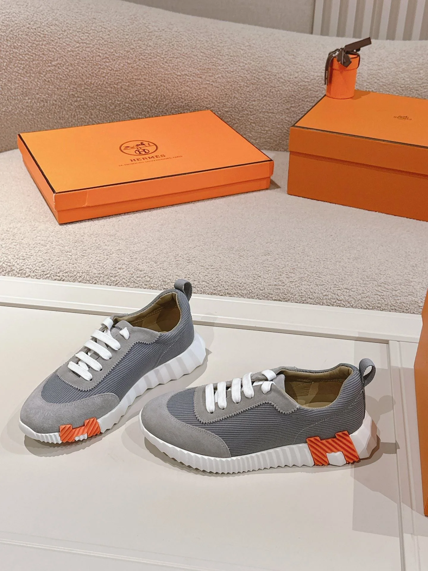 Hermes Low Shoes Breathable 26603