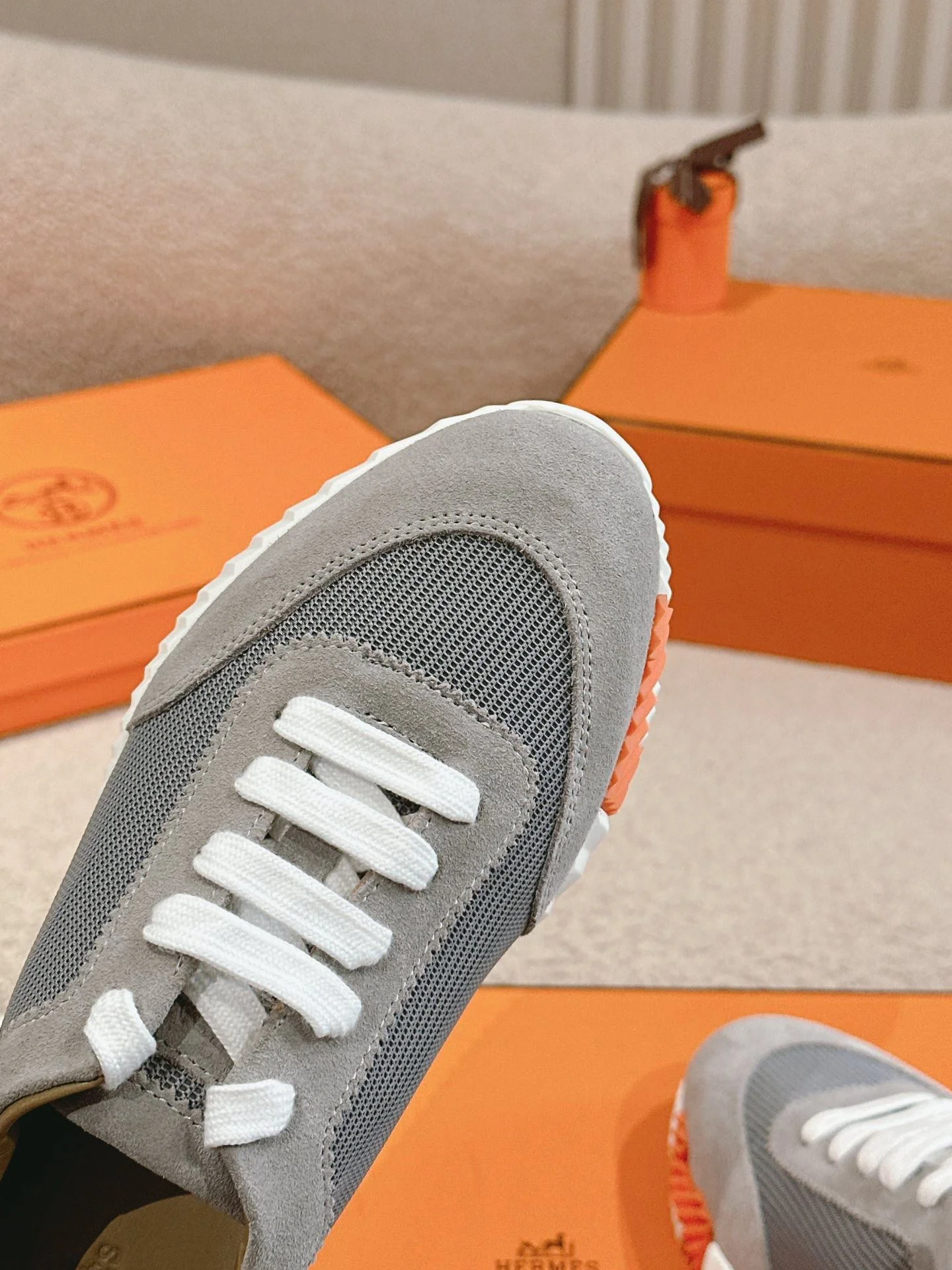Hermes Low Shoes Breathable 26603