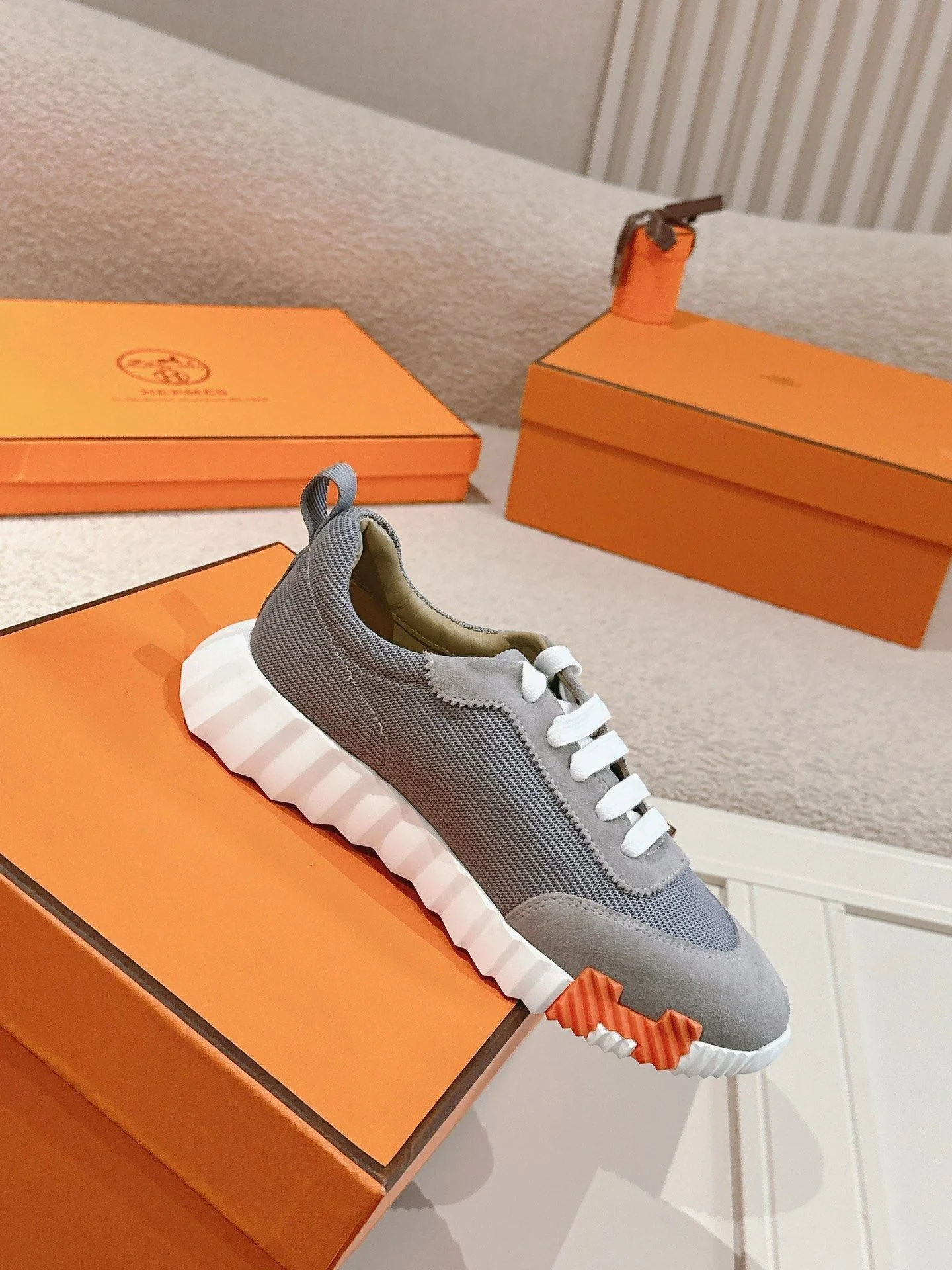 Hermes Low Shoes Breathable 26603