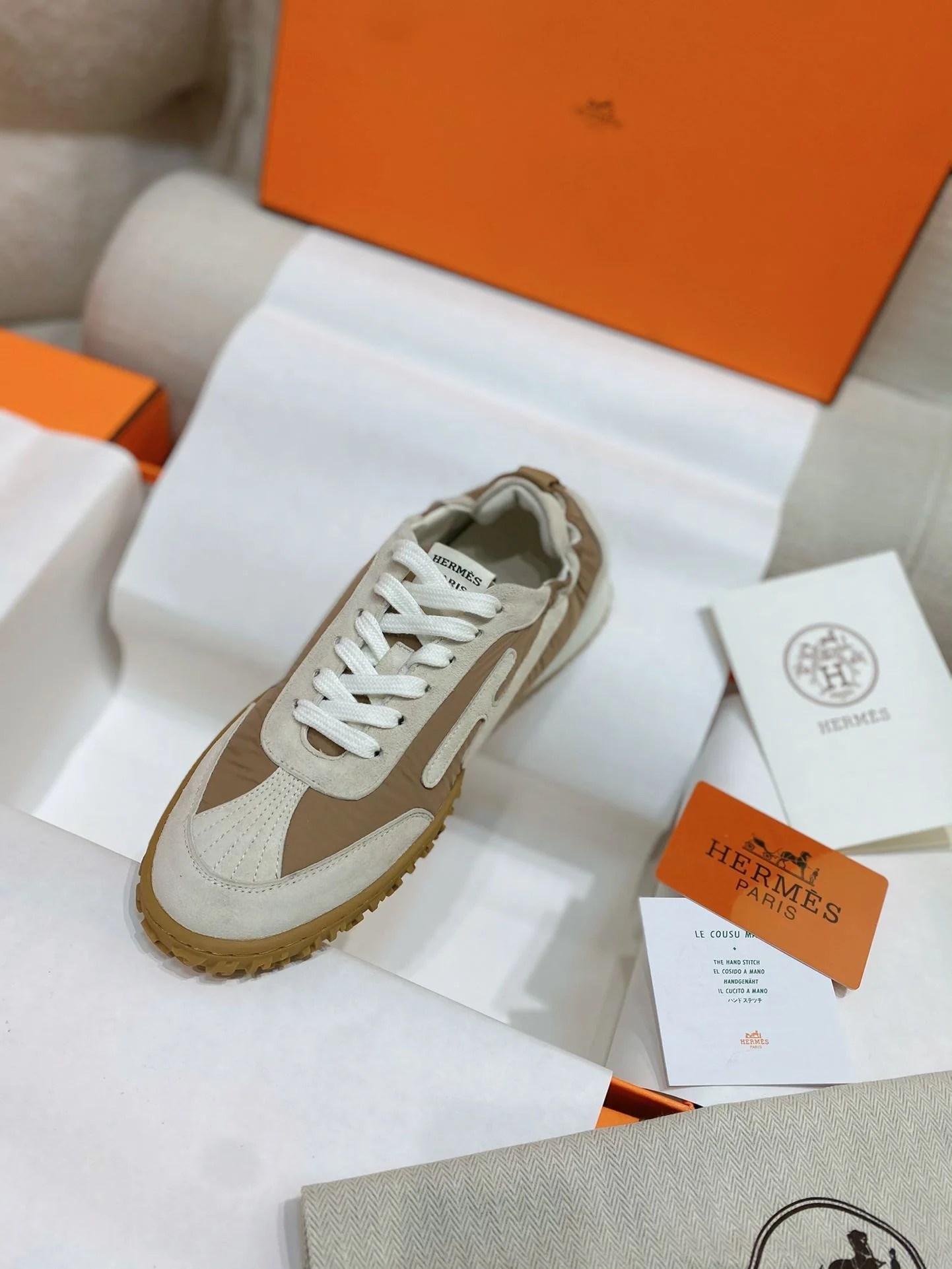 Hermes Low Shoes Colorful 26602
