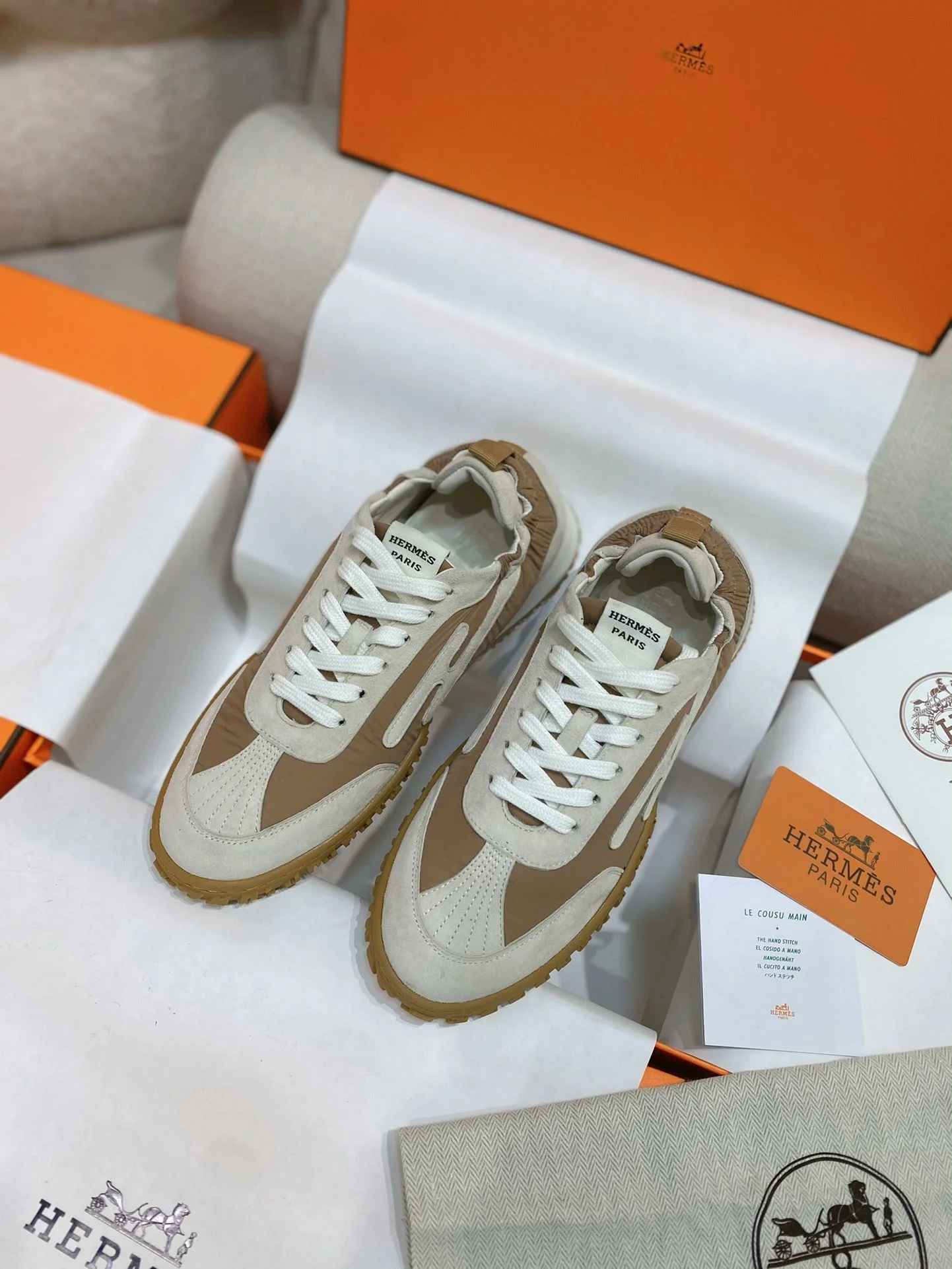 Hermes Low Shoes Colorful 26602