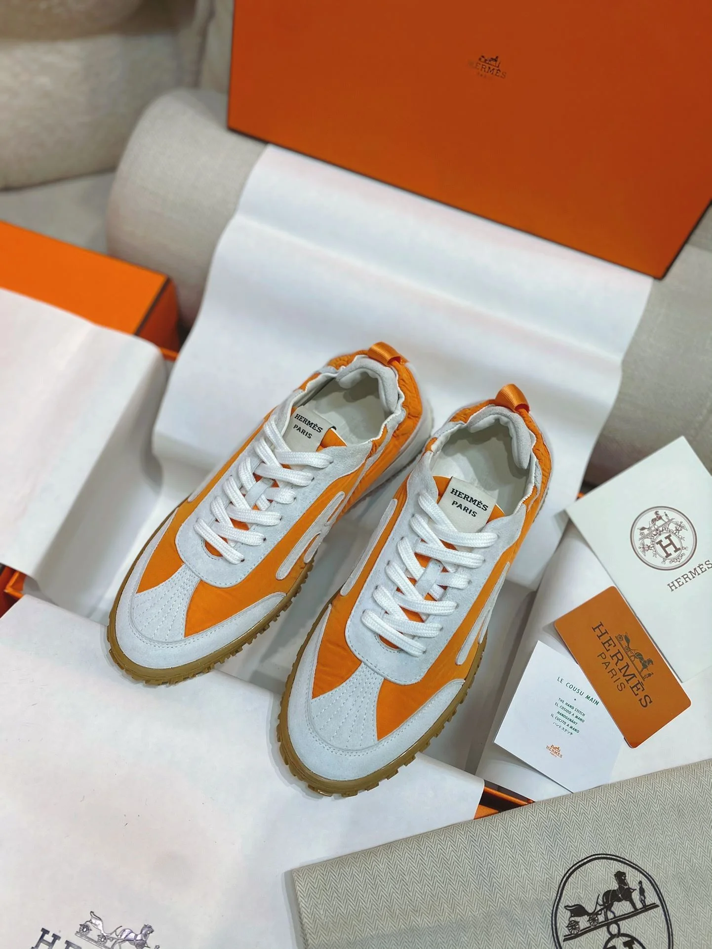 Refined Hermes Low Shoes 26582