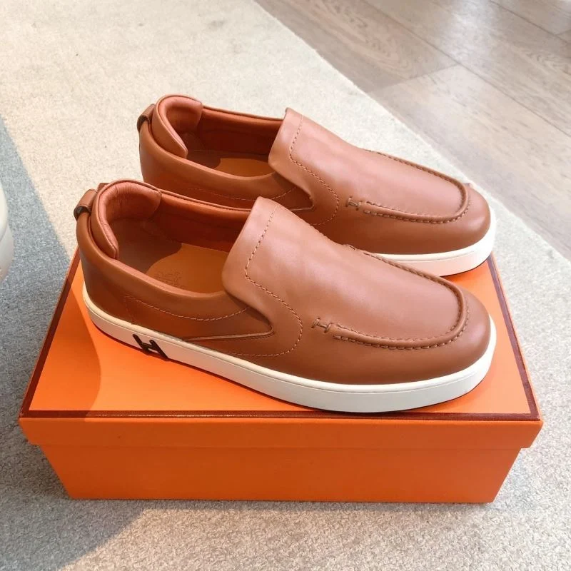 Minimalist Hermes Low Shoes 26565
