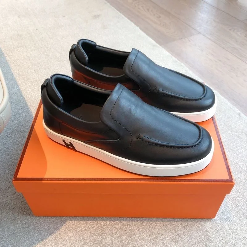 Cozy Hermes Low Shoes 26556