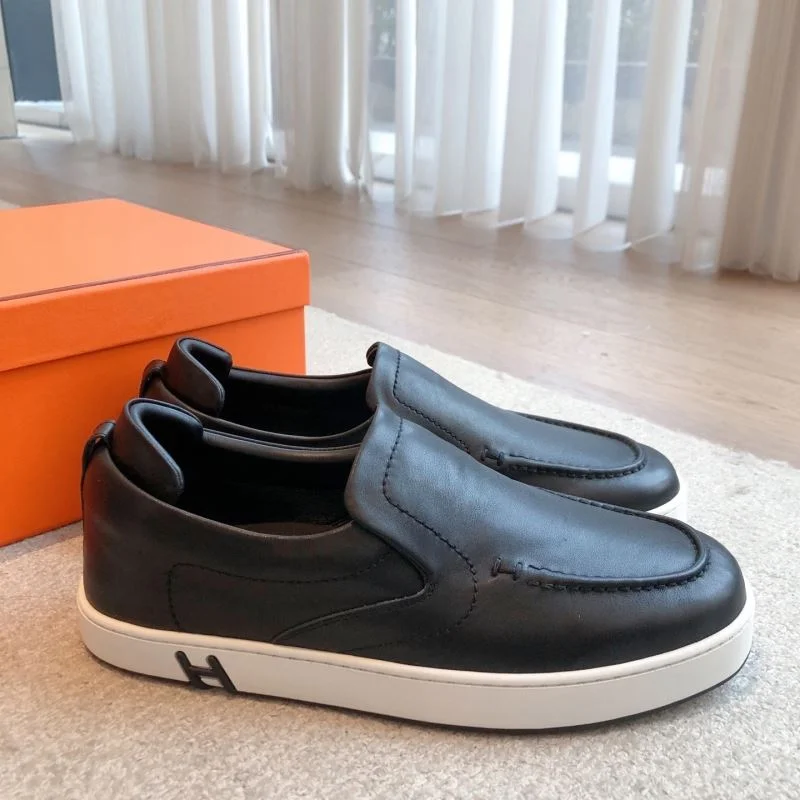 Cozy Hermes Low Shoes 26556