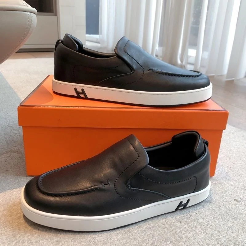 Cozy Hermes Low Shoes 26556
