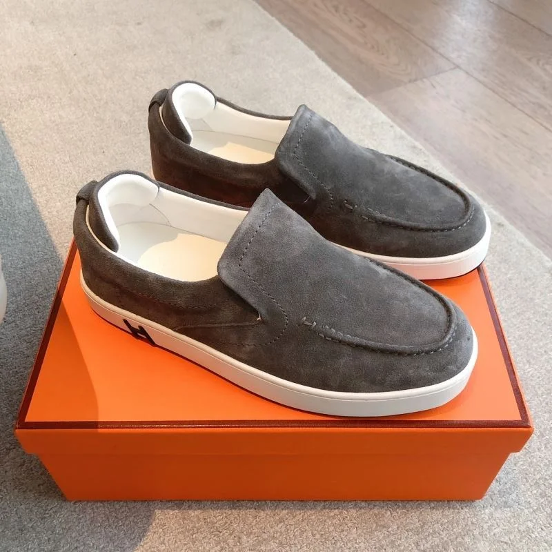 Minimalist Hermes Low Shoes 26544