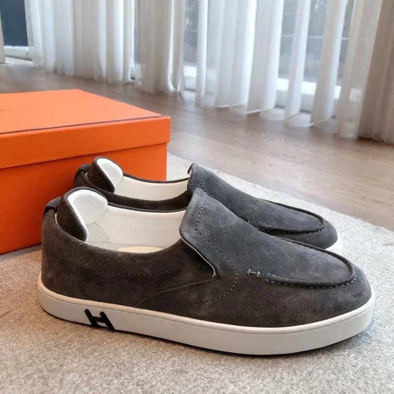 Minimalist Hermes Low Shoes 26544