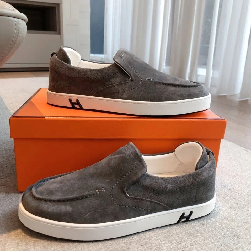 Minimalist Hermes Low Shoes 26544