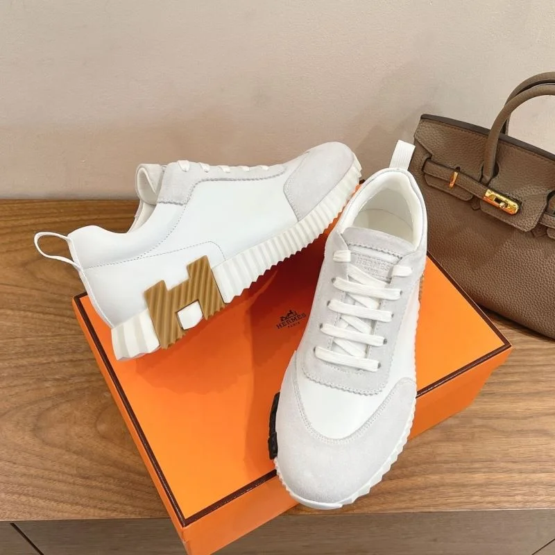 Hermes Low Shoes Stylish 26496