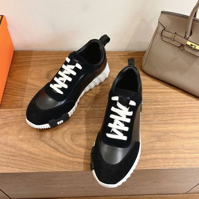 Stretchable Hermes Low Shoes 26485