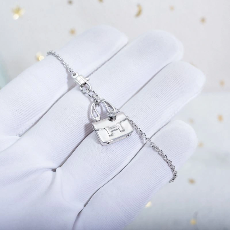 Hermes Necklaces Stretchable 247562
