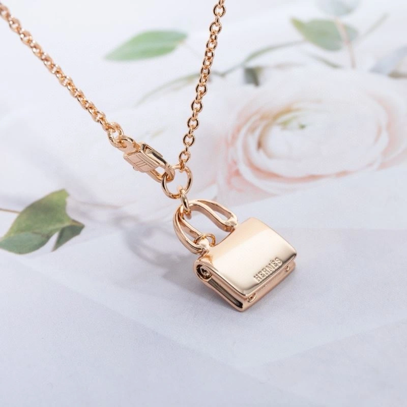 Hermes Necklaces Stretchable 247562