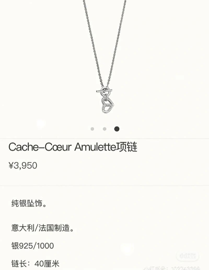 Hermes Necklaces Snug 247477