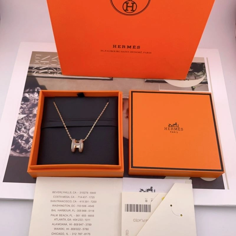 Refined Hermes Necklaces 247322