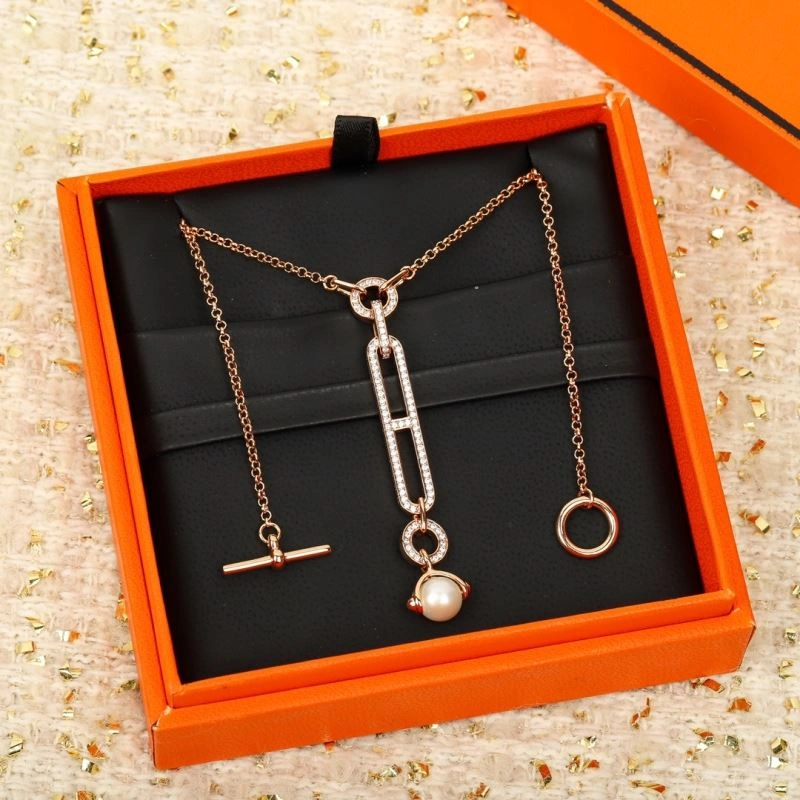 Hermes Necklaces Stretchable 247128