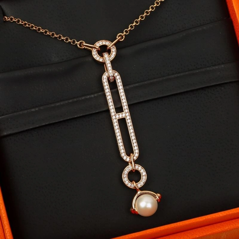 Hermes Necklaces Stretchable 247128
