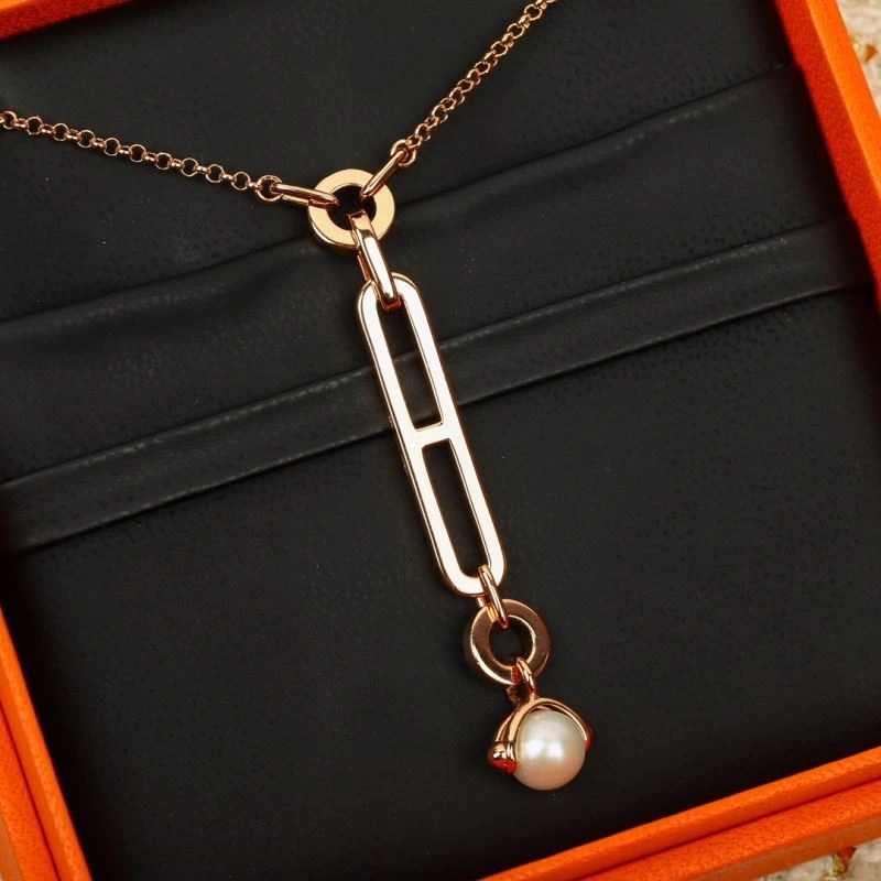 Hermes Necklaces Stretchable 247128