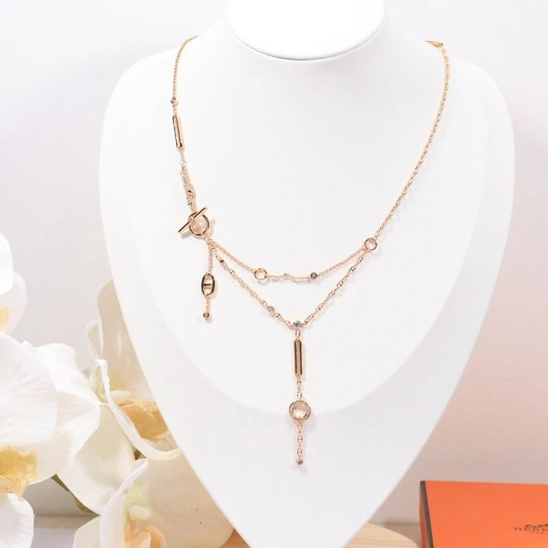 Hermes Necklaces Lightweight 247125