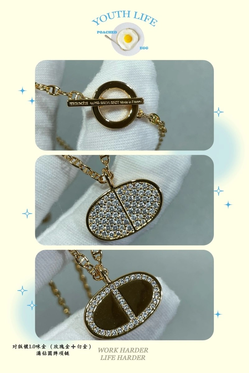 Unisex Hermes Necklaces 246773